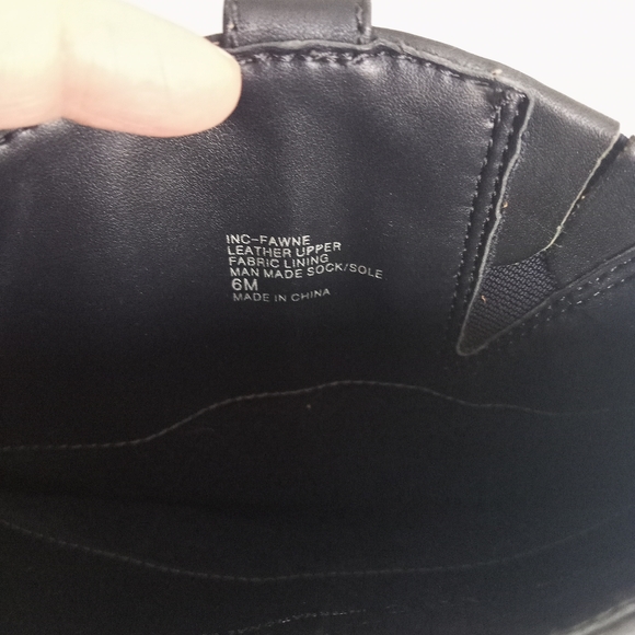 INC Macy's size 6 knee high riding boots - Picture 5 of 5